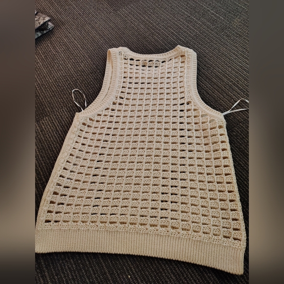Massimo Dutti Ivory Knit Top - Picture 3 of 4